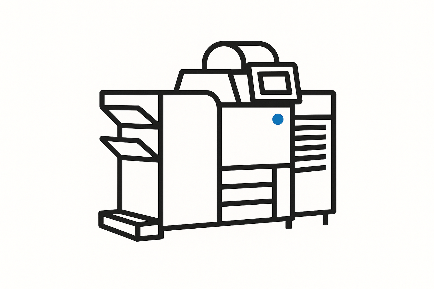 lapinis komercinis spausdintuvas