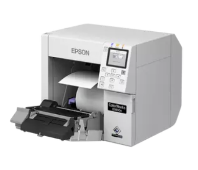 Epson ColorWorks CW-D3800e stalinis spalvotų etikečių spausdintuvas