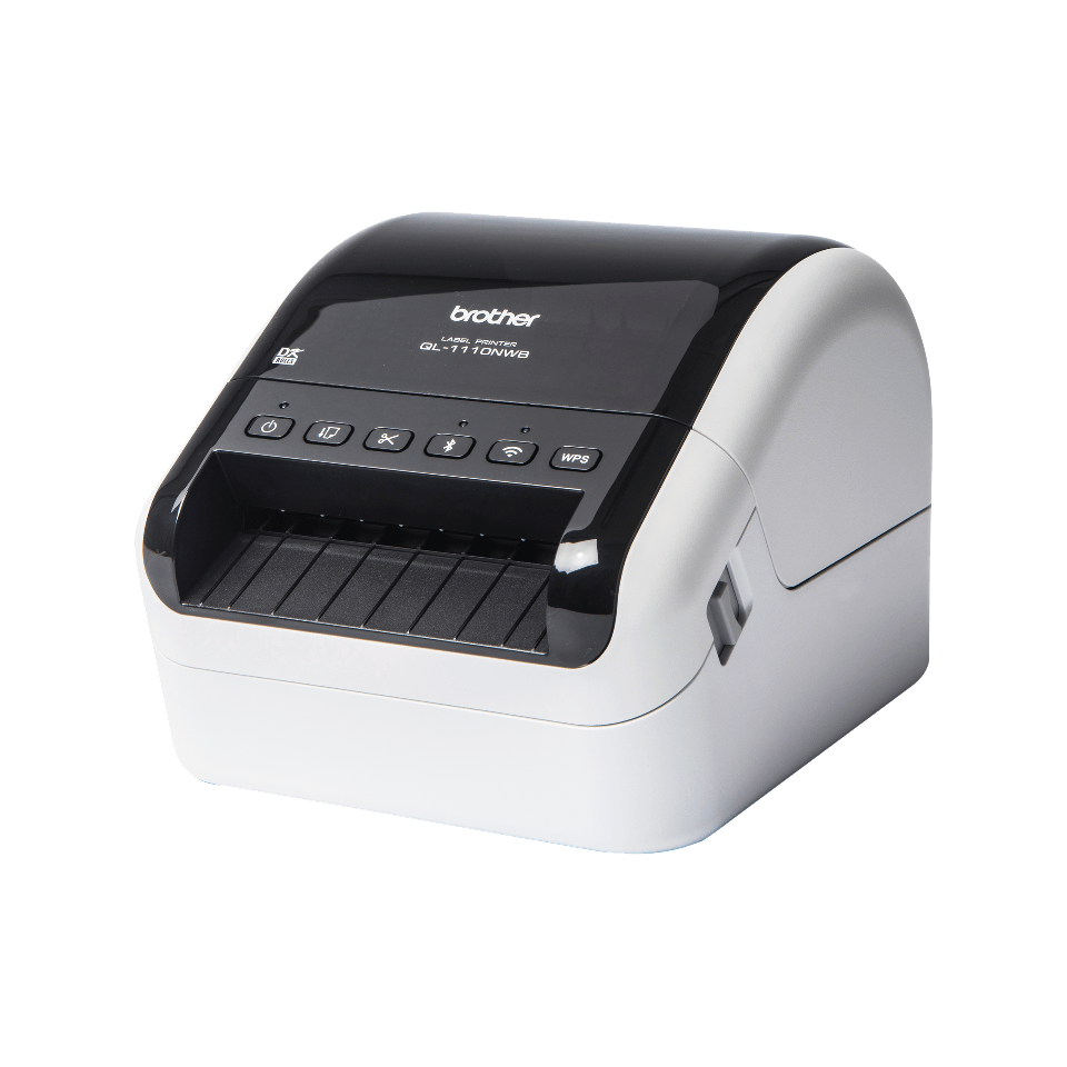 Brother QL-1110NWBc - belaidis siuntimo ir brūkšninių kodų etikečių spausdintuvas