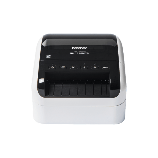 Brother QL-1110NWBc - belaidis siuntimo ir brūkšninių kodų etikečių spausdintuvas